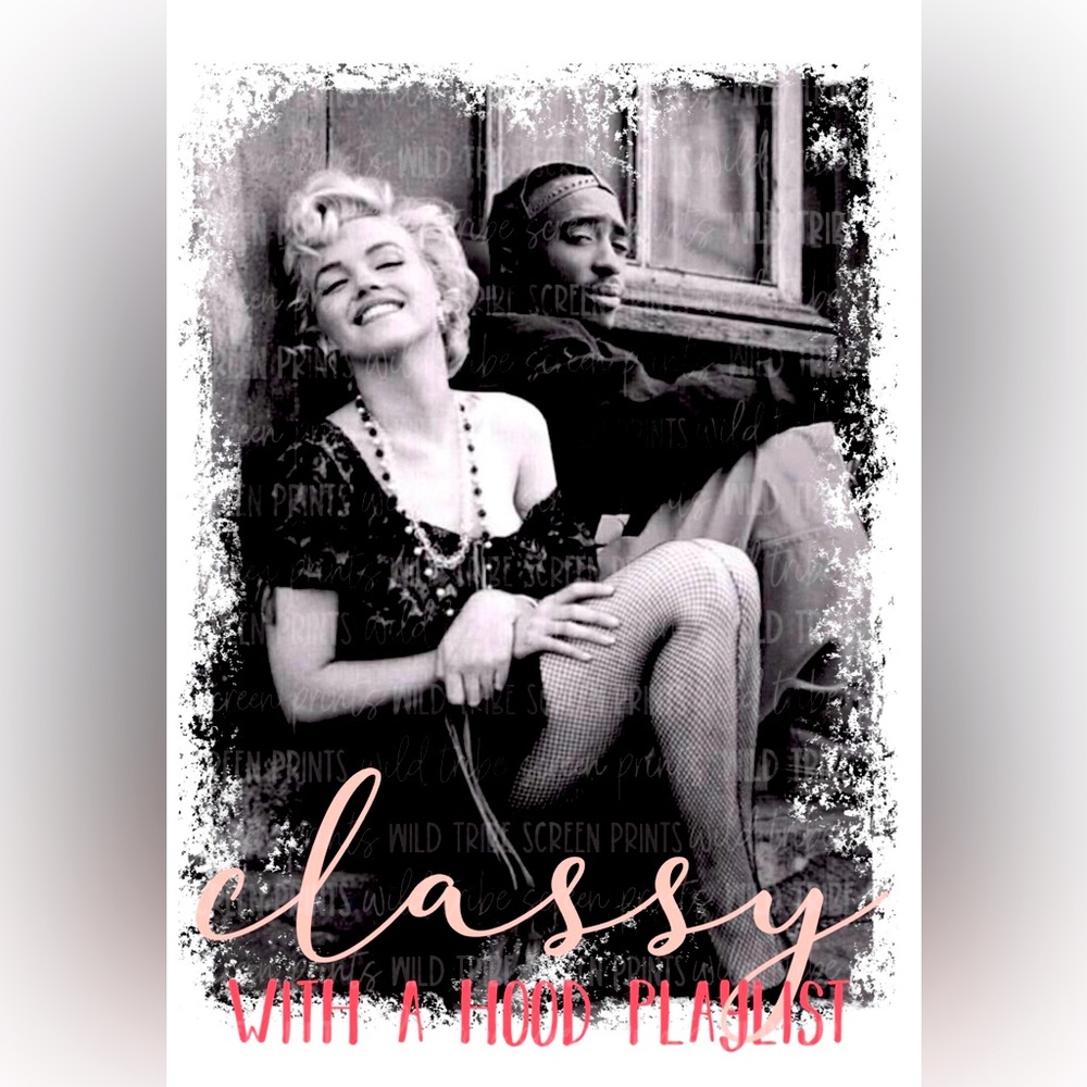 Classy with a Hood Playlist T Shirt